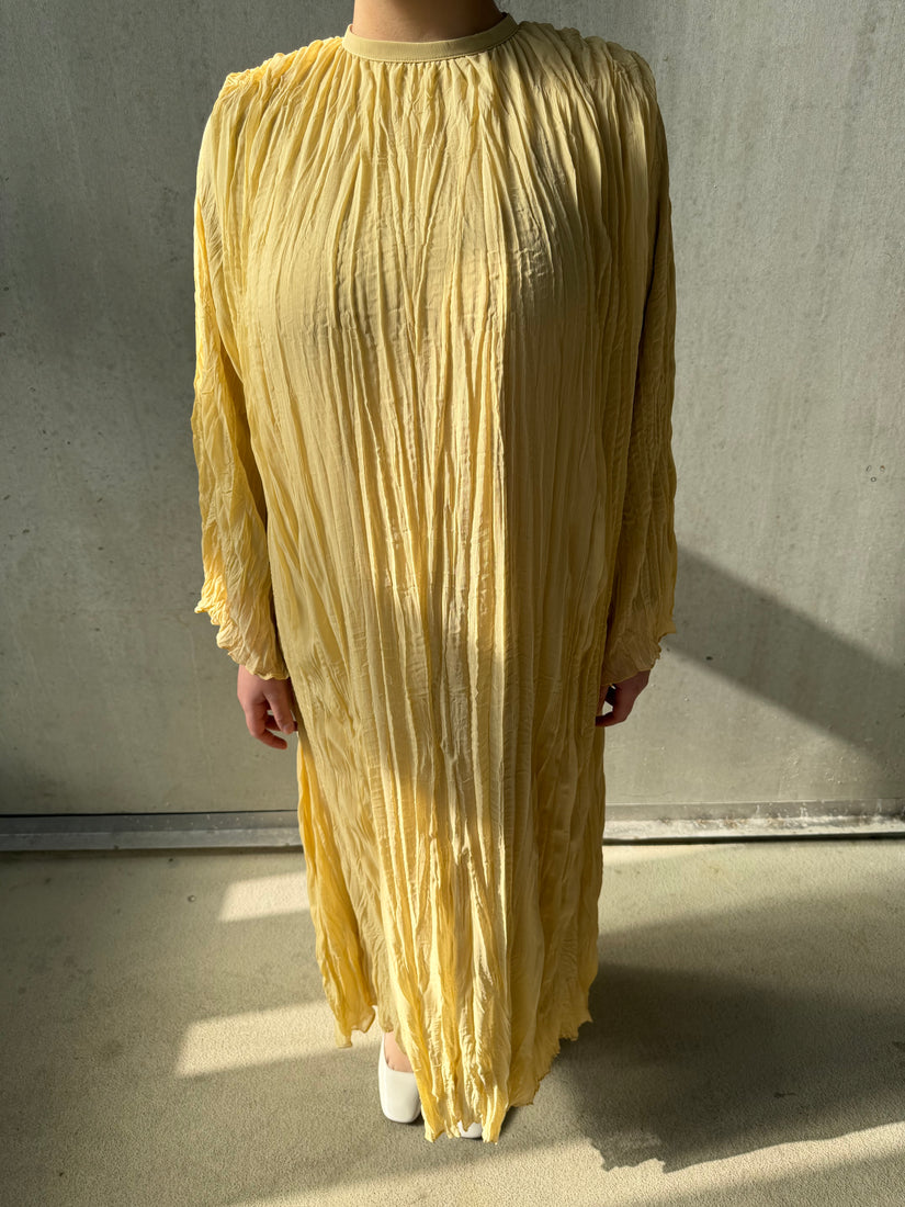 Moca Maxikleid aus edlem Crinkle-Chiffon