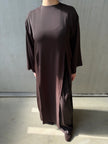 Moca Bluse mit seitlichem Schlitz