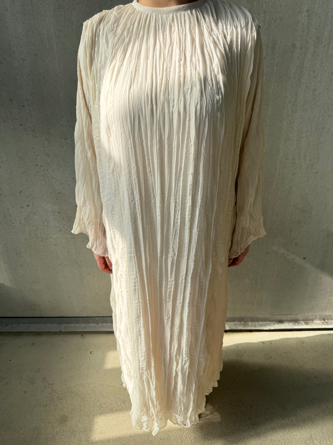 Moca Maxikleid aus edlem Crinkle-Chiffon