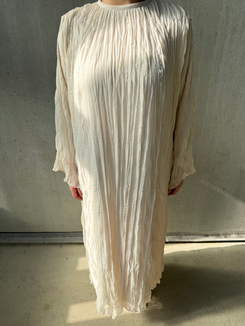 Moca Maxikleid aus edlem Crinkle-Chiffon
