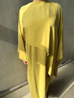 Moca Zweiteiliges Kleid mit Cape-Oberteil und Innenkleid