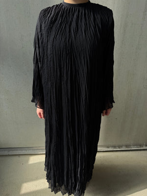 Moca Maxikleid aus edlem Crinkle-Chiffon