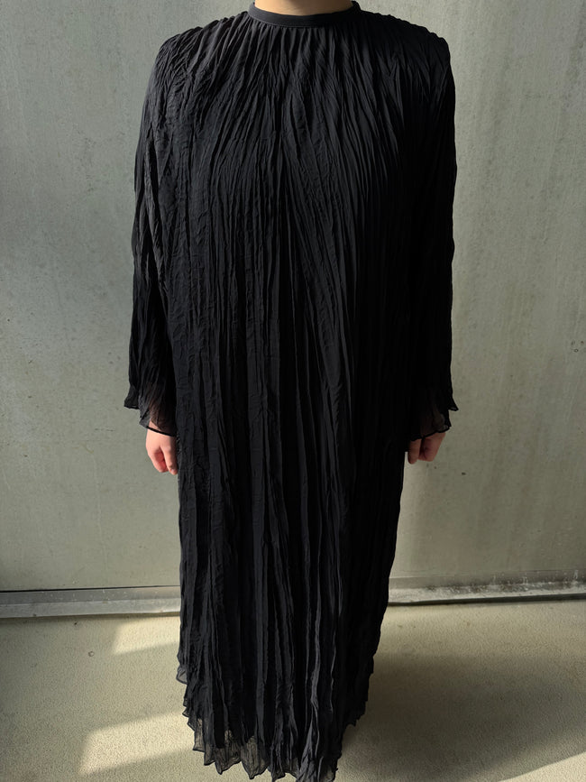 Moca Maxikleid aus edlem Crinkle-Chiffon