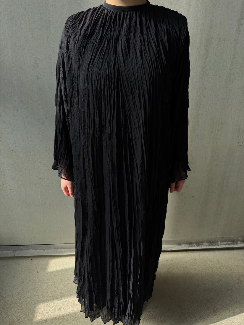 Moca Maxikleid aus edlem Crinkle-Chiffon