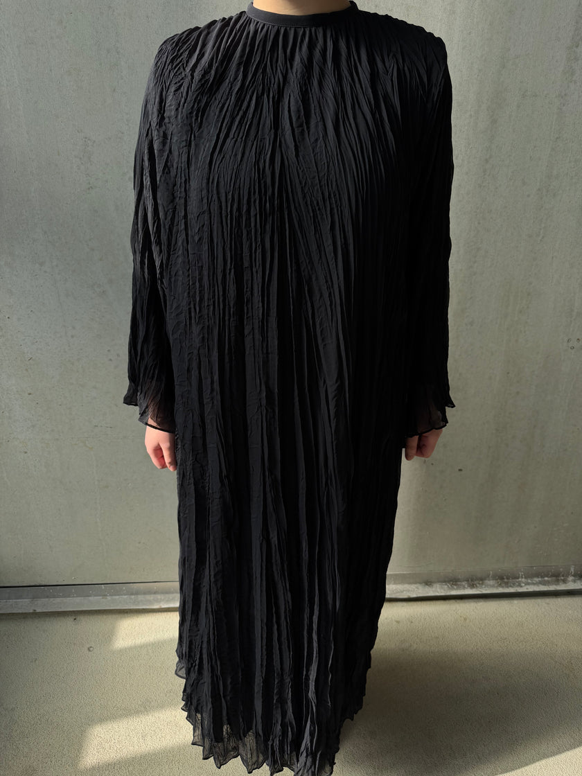 Moca Maxikleid aus edlem Crinkle-Chiffon